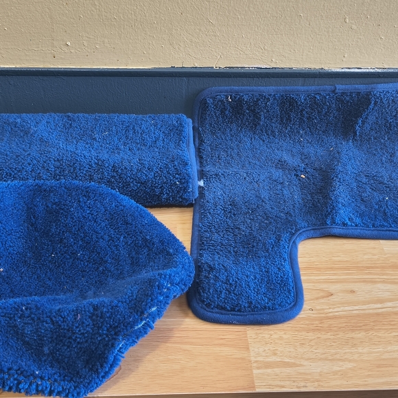 Green Bathroom Rug Set - Picture 2 of 3